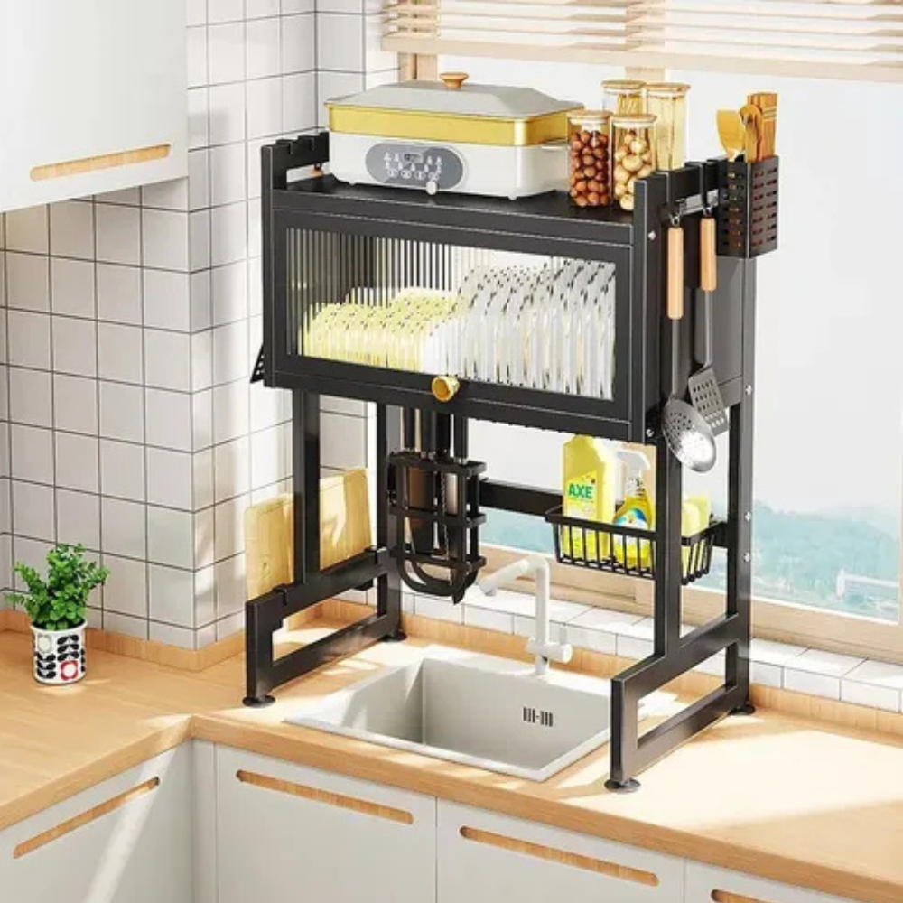 Vista 2 de Escurridor y organizador de loza